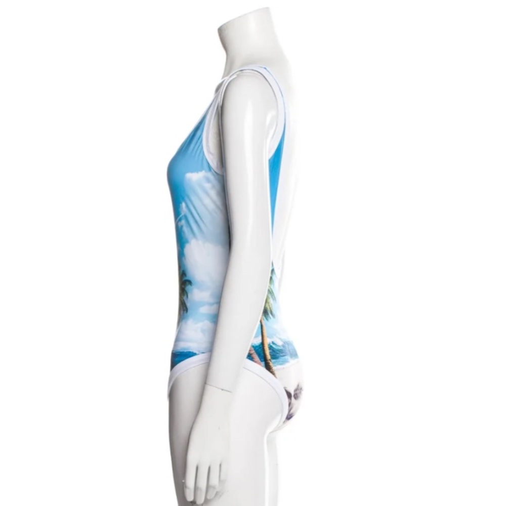 Balmain Tropical Print Swimsuit - Picture 2 of 5